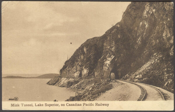 Järnväg - Mink Tunnel, Lake Superior
