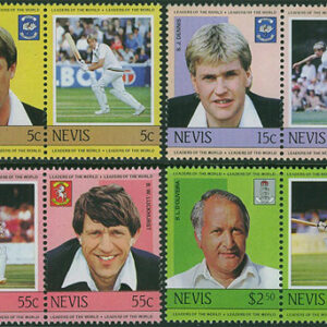 Nevis – M  220-227 Sport – Cricket, 4 par kpl **