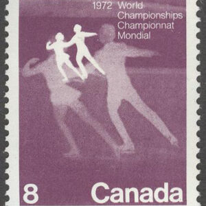 Kanada – M  495 VM i Konståkning 1972 i Calgary, 1 kpl **