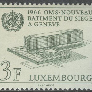 Luxemburg – M  724 FN Invigning av WHO Byggnaden i Geneve, kpl **