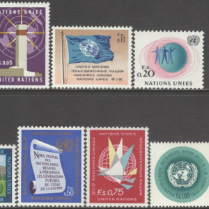 FN Geneve – M    1-8 FN Symboler & Emblem, serie 8 kpl **
