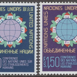 FN Geneve – M   58-59 FN Konferans i Vancouver, serie 2 kpl **