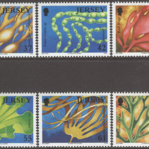 Jersey – M 1420-1425 Som Blommor i Vatten – Alger, serie 6 kpl **