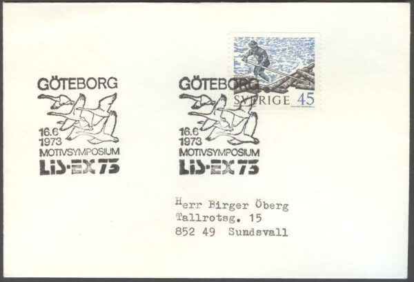 Göteborg 16/6-73 Lis-Ex 73 Motivsymposium