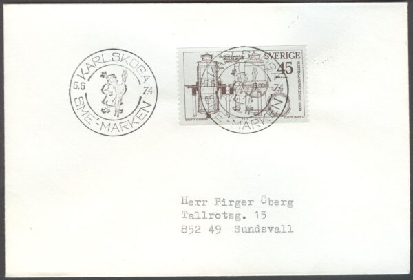 Karlskoga 6/6-74 SMÉ-Marken