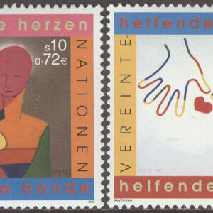 FN Wien – M  331-332 Konstutställning 2001, serie 2 kpl **