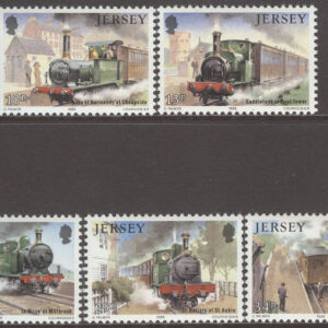 Jersey – M  355-359 Tåg – Historisk Järnväg på Jersey II, 5 kpl **