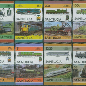 St. Lucia – M  814-829 Järnväg – Lok bla City of Newcastle, 16 kpl **