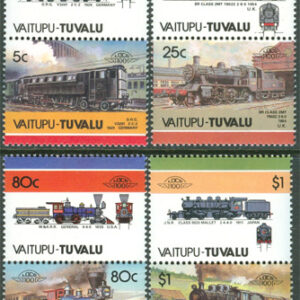 Vaitupu Tuvalu – M   75-82 Lok bl.a. D.R.G., 8 kpl **
