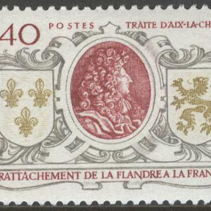 Frankrike – M 1628 Friede von Aachen 300 år, 1 kpl **