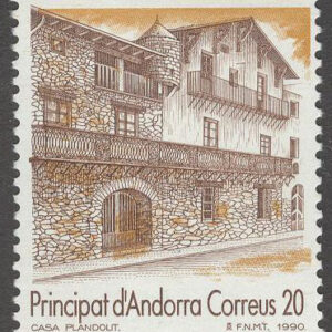 Andorra Sp – M  217 Turism – Museet  Plandolit i Ordino, 1 kpl **
