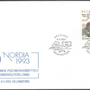Finland – Minnespost 1993-05-06 Nordia 1993 – HFF 100