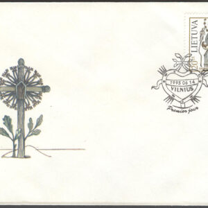 Litauen – FDC 1995-06-14 – Dagen för sorg och förhoppning 1995, märke kpl