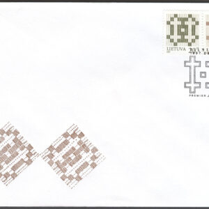 Litauen – FDC 1997-08-02 – Litauiskt Dubbel Kors, serie 2 kpl