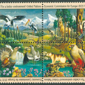 FN New York – M  608-611 Flora & Fauna, 4-block kpl **