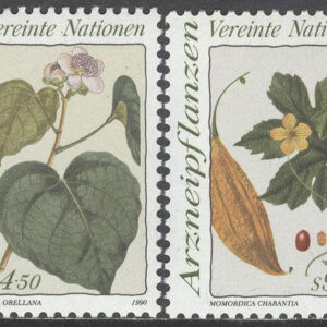 FN Wien – M  102-103 Medicinalväxter, bl.a. Annattoträd, 2 kpl **