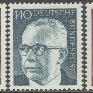 Tyskland – M  727, 729, 732 President Gustav Heinemann, 3 olika **