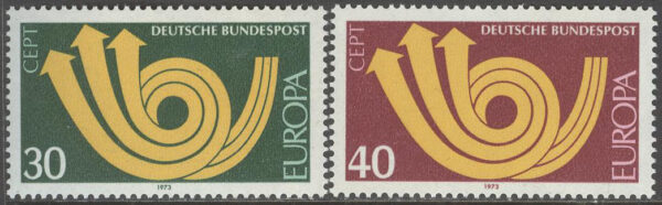 Tyskland - M  768-769 Europa CEPT 1973, 2 kpl **