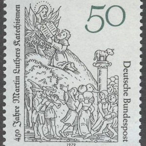 Tyskland – M 1016 Martin Luthers katekes 450 år, 1 kpl **