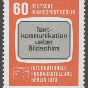 Berlin – M  600 Internationell radioutställning i Berlin, 1 kpl **