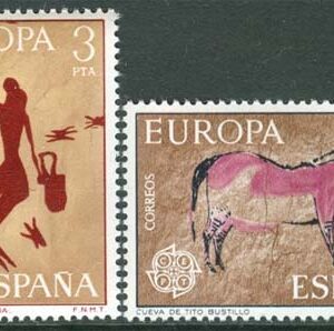 Spanien – M 2151-2152 Europa CEPT 1975 konst, serie 2 kpl **