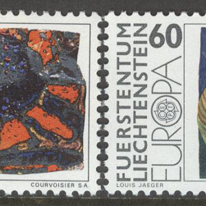 Liechtenstein – M  623-624 Europa CEPT 1975 Konst, serie 2 kpl **