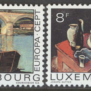 Luxemburg – M  904-905 Europa CEPT 1975 Konst, serie 2 kpl **