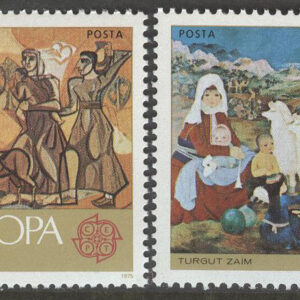 Turkiet – M 2355-2356 Europa CEPT 1975 Konst, serie 2 kpl **