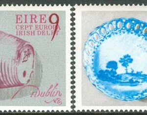 Irland – M  344-345 Europa CEPT 1976 Hantverk, serie 2 kpl **