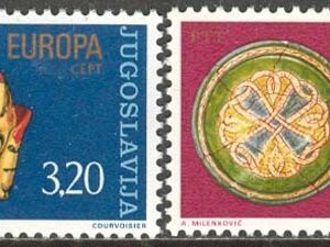 Jugoslavien – M 1635-1636 Europa CEPT 1976 Hantverk, serie 2 kpl **