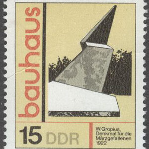 DDR – M 2510 Minnesmärke för de stupade i Mars 1922, märke **