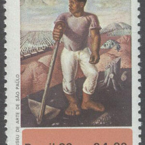 Brasilien – M 1765 Konst på Brasilianska Konstmuseer, märke **