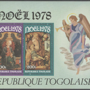 Togo – M BL 139 Jul 1978 – Konst – Maria med Barn, Block **