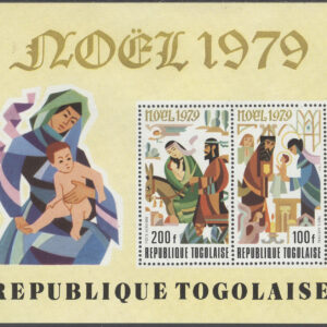 Togo – M BL 149 Jul 1979 – Konst bla Jesu födelse, Block **