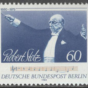 Berlin – M  627 Robert Stolz (1880-1975), österrikisk kompositör, 1 kpl **