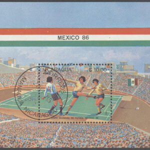 Nicaragua – M BL 162 VM i Fotboll i Mexiko 1986 I, Block