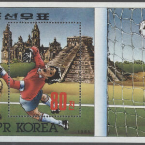 Nordkorea – M BL 208 VM i Fotboll i Mexico 1986 I, Block **