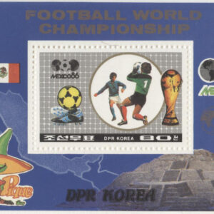Nordkorea – M BL 213 VM i Fotboll i Mexico 1986 III, Block **