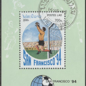 Laos – M BL 143 VM i Fotboll i USA 1994 II, Block
