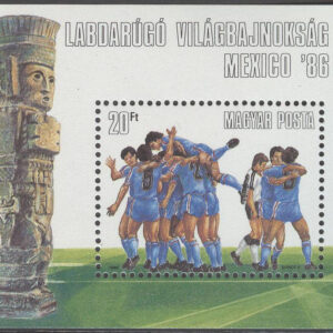 Ungern – M BL 183 A VM i Fotboll i Mexiko 1986, Block **