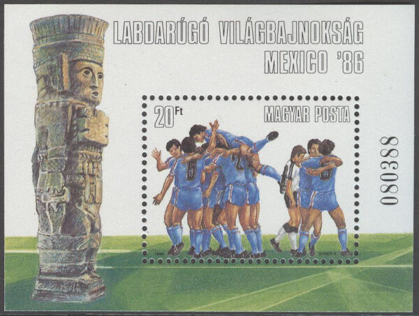 Ungern - M BL 183 A VM i Fotboll i Mexiko 1986, Block **