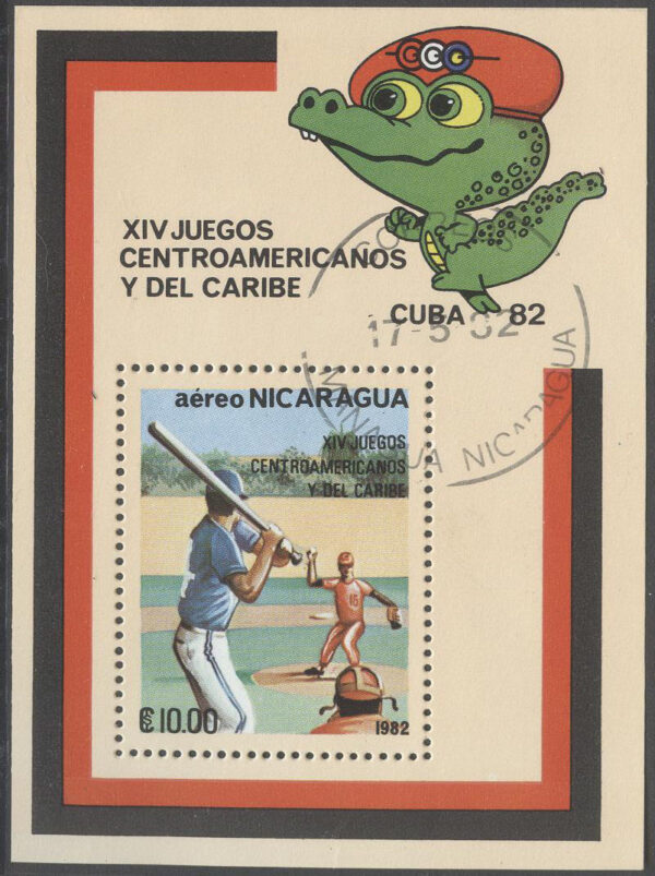 Nicaragua - M BL 143 Sportspelen för Cetralamerika & Karibien 1982, Block