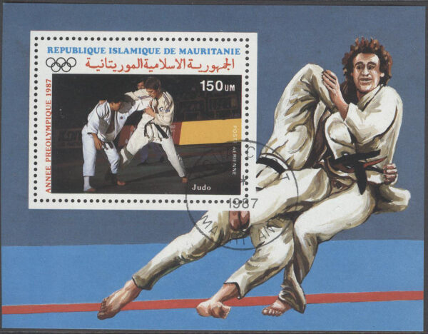 Mauretanien - M BL  68 OS i Seoul 1988 I Judo, Block