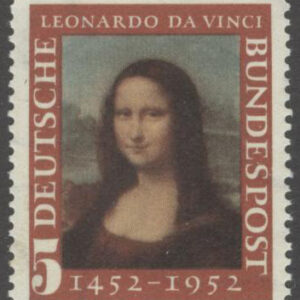 Tyskland – M  148 Leonardo da Vinci 500 år – Mona Lisa, 1 kpl *