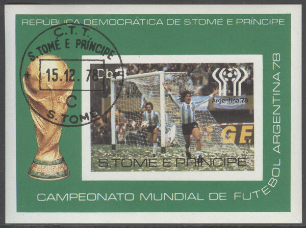 S. Tomé E Principe - M BL  18-24 VM i Fotboll i Argentina 1978, 7 st Block