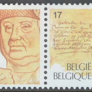 Belgien – M 3046 + Zf Franz von Taxis – Postmästare – Häst – Postryttare, kpl + Zf **