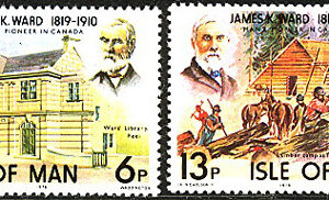 Isle of Man – M  129-130 James Kewley Ward – Politiker – Hästar, 2 kpl **