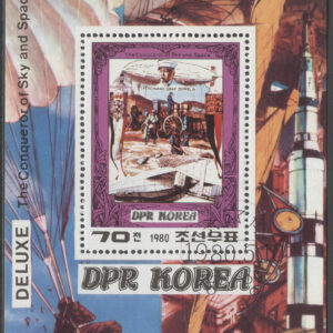 Nordkorea – M BL  74 Flyg – Flygpionjärer – Ferdinand Graf Zeppelin, Block