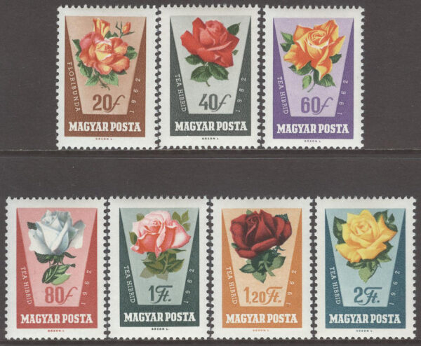 Ungern - M 1856-1862 A Rosor, 7 kpl **