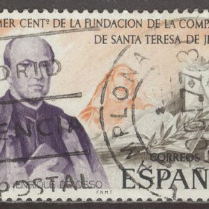 Spanien – M 2302 Sällskapet Santa Teresa de Jesús 100 år, märke kpl